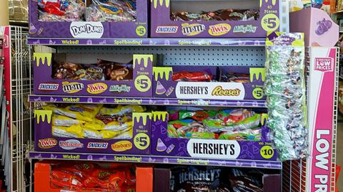 Family Dollar 'Sweet Deals on Candy' Endcap