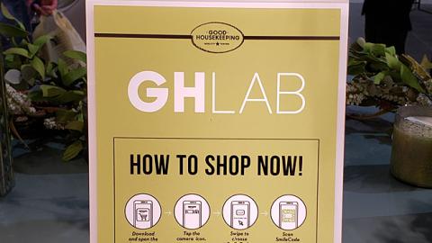 GH Lab 'How to Shop' Counter Sign