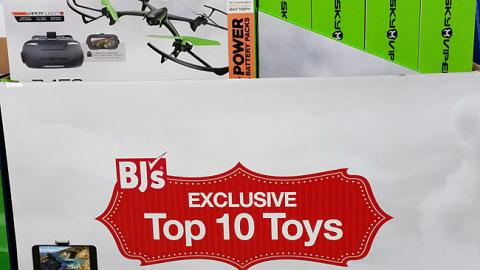 BJ's Sky Viper 'Top Ten Toys' Pallet Display