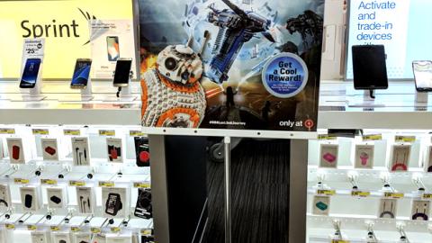 Target 'Lego Star Wars Matching Game' Stanchion Sign