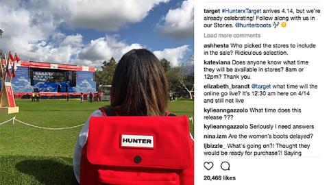 Target Hunter #HunterxTarget Instagram Update