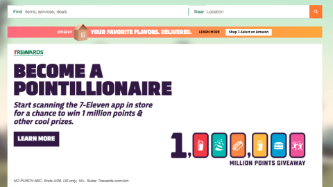 7-Eleven 'Million Points Giveaway' Carousel Ad