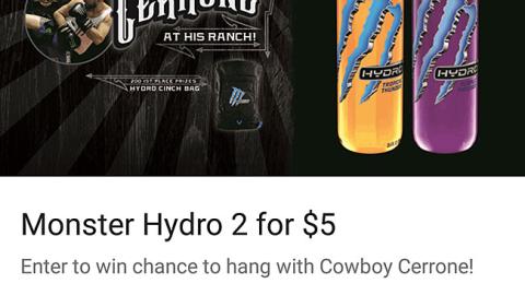 Circle K Monster Hydro Mobile App Ad