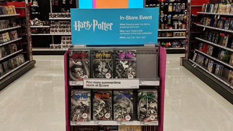 Harry Potter Target 'In-Store Event' Endcap