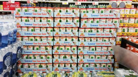 ShopRite 'Summer Can Can Sale' Case Stack