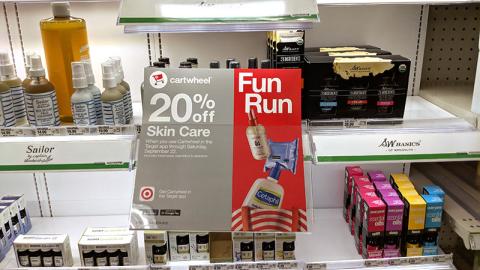 Target 'Fun Run' Shelf Sign