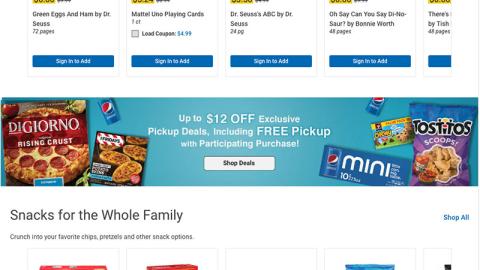 Fred Meyer 'Family Fun Night' Page