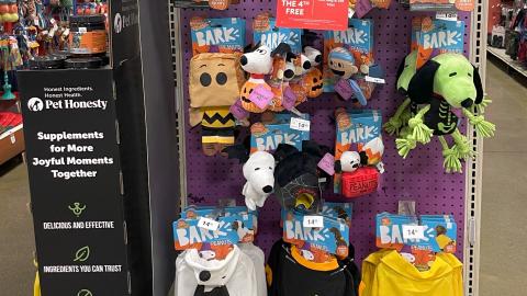 Bark Peanuts 'Howl-O-Ween' Endcap Display