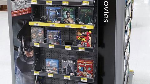 Walmart 'Choose Your Hero' Side Panel