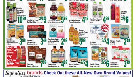Jewel-Osco 'All-New Own Brand Values' Feature