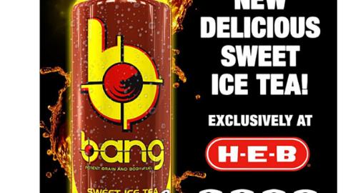 Bang Energy 'Exclusively at H-E-B' Twitter Update