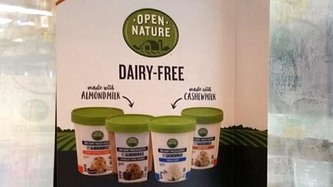 Open Nature 'Dairy Free' Shelf Talker
