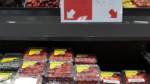 Target 'More Fresh/Less Fresh' Produce Header