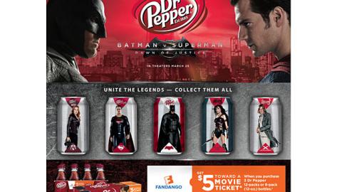Walmart Dr Pepper 'Batman v Superman' Web Page