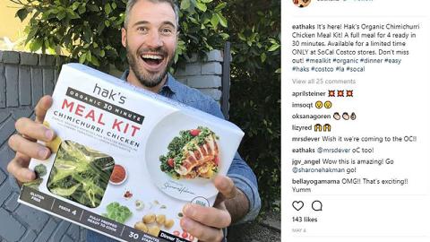 Hak's Costco Chimichurri Chicken Instagram Update