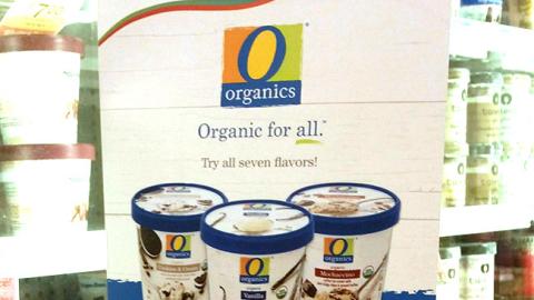 O Organics 'Try All Seven Flavors' Shelf Talker