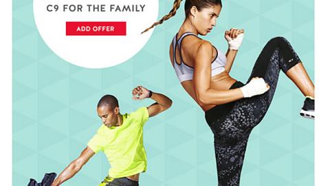 Target Cartwheel 'C9 For the Family' Email