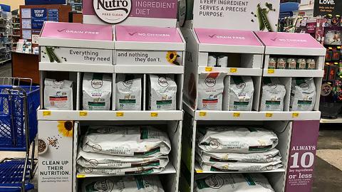 Nutro 'Limited Ingredient Diet' Pallet Display