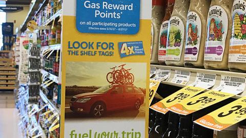 Safeway 'Fuel Your Trip' Violator