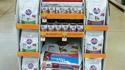 Hill's Science Diet PetSmart 'Paws for Pet Health' Pallet Display