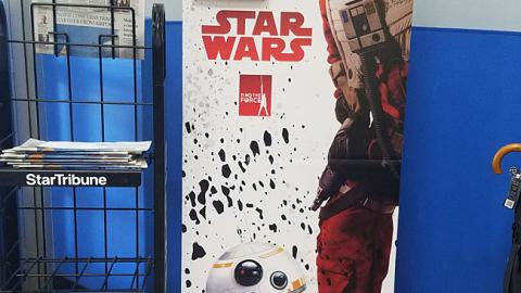 Walmart 'Find the Force' Standee