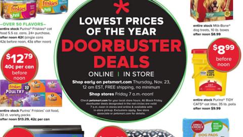 PetSmart 'Doorbuster Deals' Feature