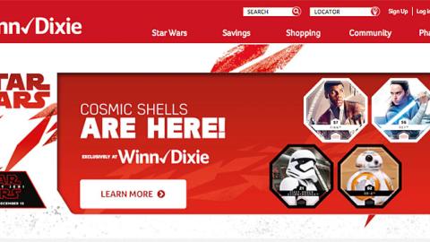 Winn-Dixie 'Cosmic Shells Are Here' Carousel Ad