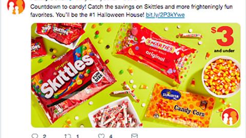 Family Dollar 'Countdown to Candy' Twitter Update
