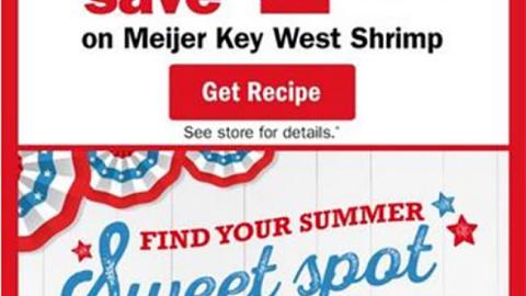 Meijer M&M's 'Find Your Summer Sweet Spot' Digital Feature