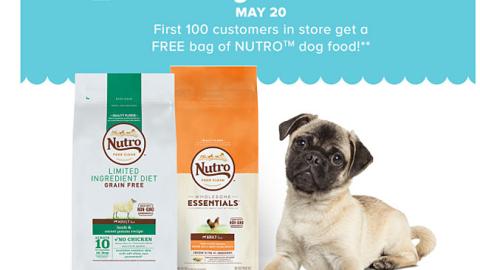 PetSmart Nutro 'Free Bag' Email