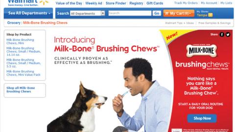 Milk-Bone Brushing Chews Walmart Brand Showcase