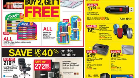 Office Depot 'Buy 2, Get 1 Free' Feature