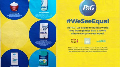 P&G 'We See Equal' FSI