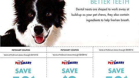 PetSmart 'National Pet Dental Health Month' Flyer