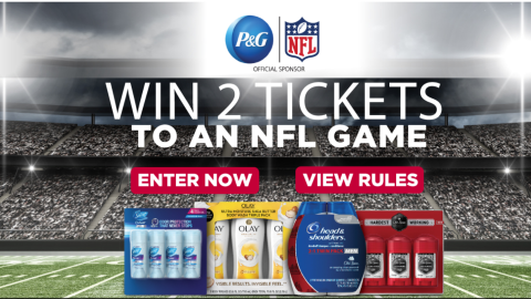BJ's P&G 'Win Two Tickets' Microsite