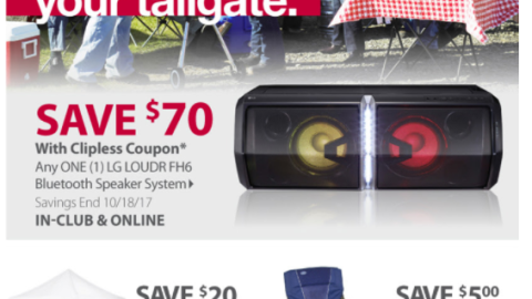BJ's 'Tunes for Your Tailgate' Email