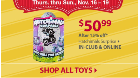 BJ's 'Shop All Toys' Email
