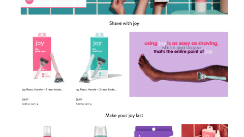 Walmart 'Hello Joy' Brand Showcase