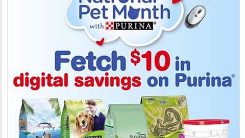 ShopRite Purina 'National Pet Month' Facebook Ad