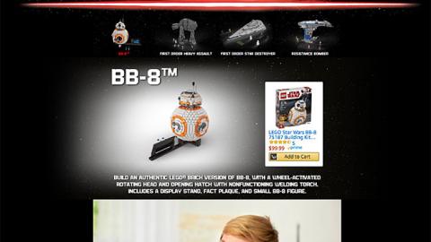 Lego Star Wars Amazon Showcase