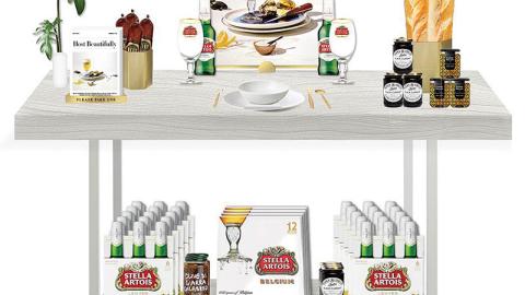 Stella Artois 'Host Beautifully' Table