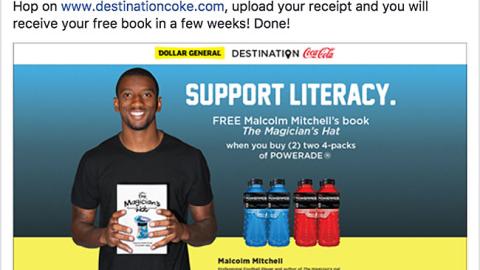 Read with Malcolm 'Support Literacy' Facebook Update