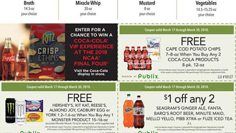 Publix 'VIP Experience' Coupon Book Feature