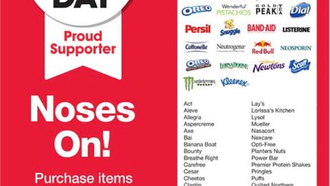 Walgreens 'Red Nose Day' Coupon Book Feature