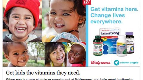 Walgreens Multi-Brand 'Vitamins' Facebook Update