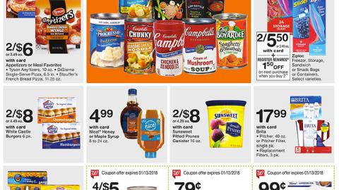 Walgreens 'Soup & Canned Meals' Feature