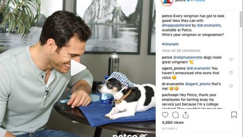 Petco Happy Pet 'Look Good' Instagram Update