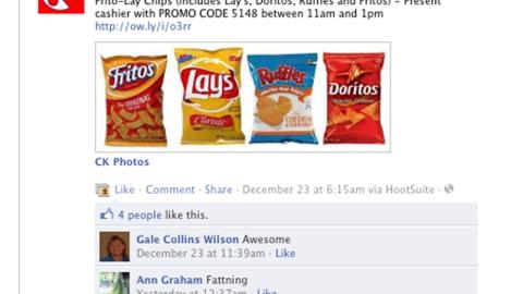 Circle K Southeast '10th Day of Christmas' Facebook Status Update