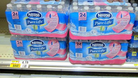 Nestlé Pure Life 'Breast Cancer Awareness' Packaging