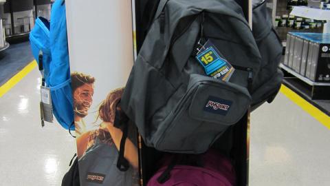 JanSport 'Discover Freedom' Backpack Floorstand